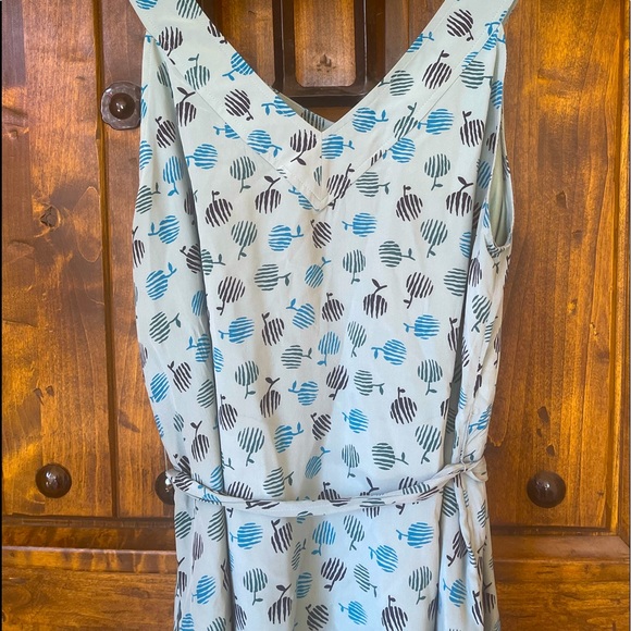 MARC by MARC JACOBS 10th Anniversary Ltd Ed Teal 100% Silk Collection Dress Sz M - Picture 8 of 11